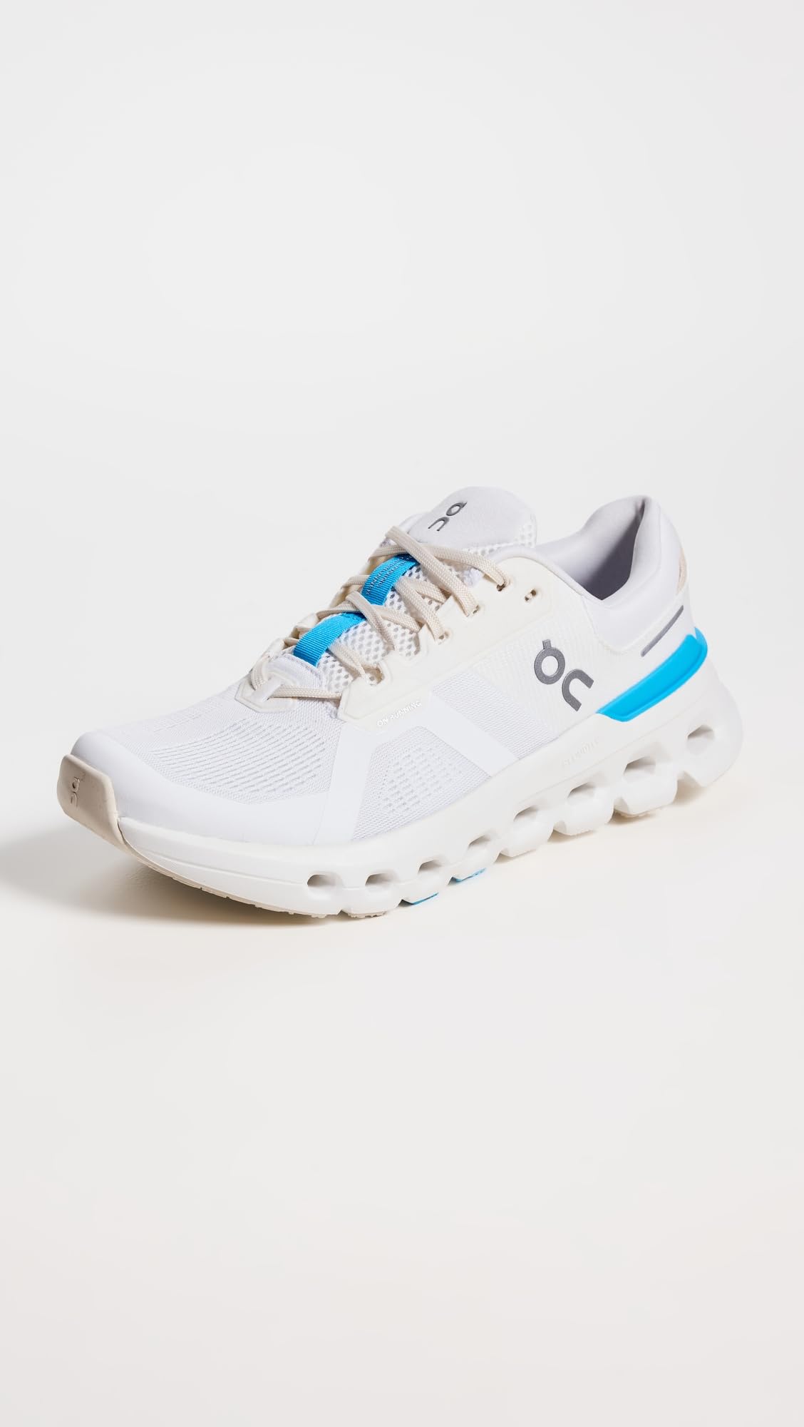 On Women's Cloudrunner 2 Sneakers, White/Horizon, 5 Medium US