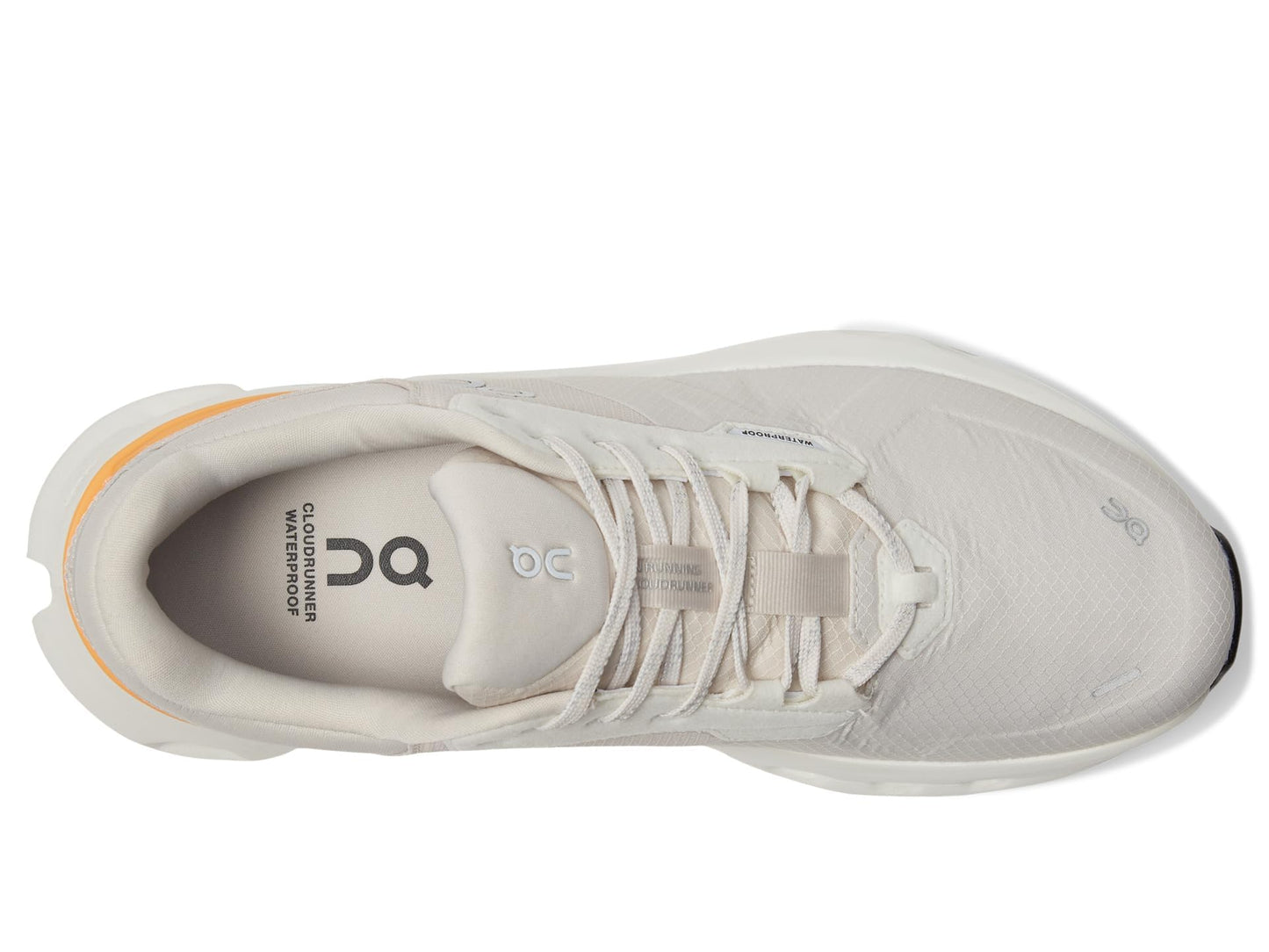 On Womens, Cloudrunner 2 Waterproof Wolf/Tangerine 10 Medium