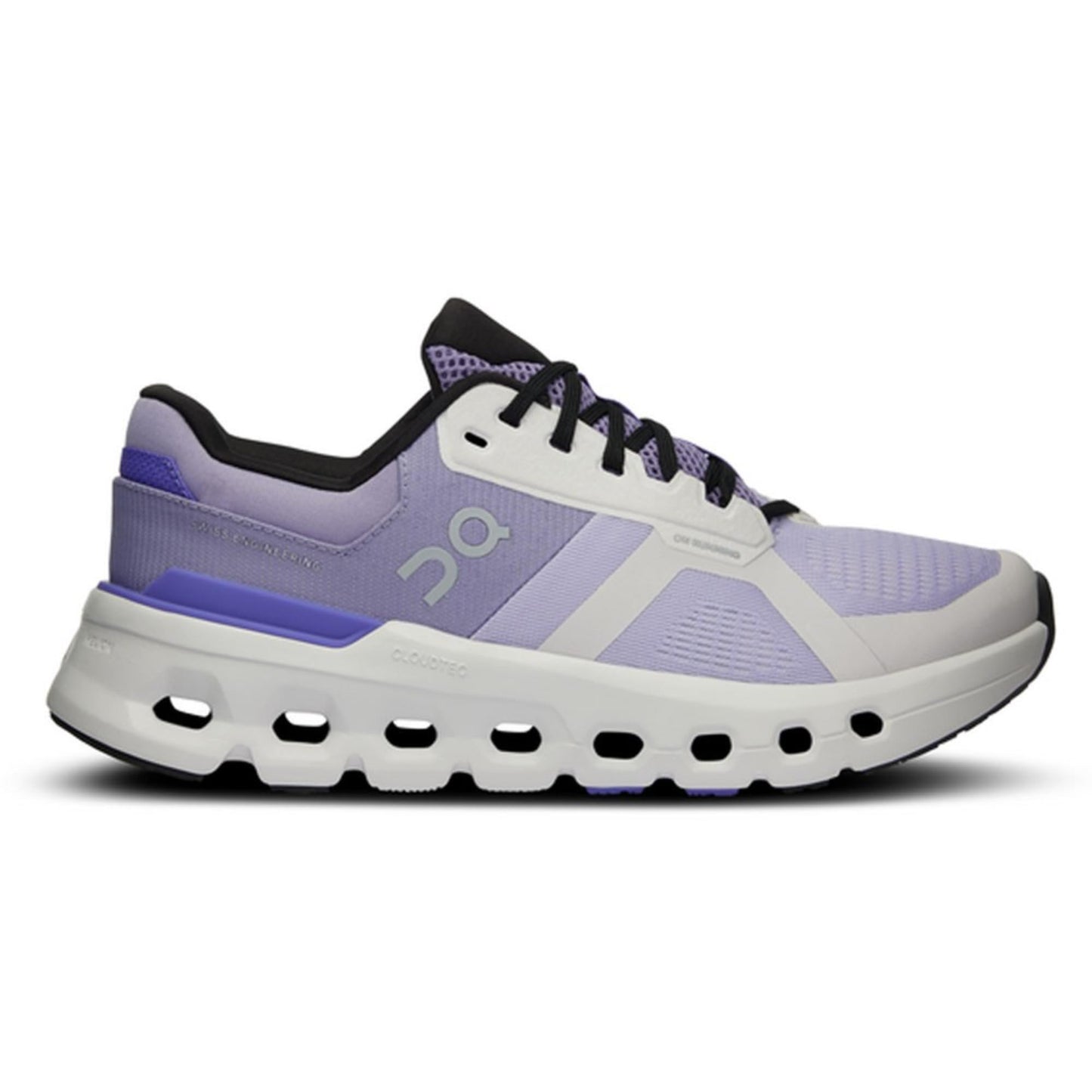 On Women's Cloudrunner 2 Sneakers, Nimbus/Blueberry, 7.5 Medium US