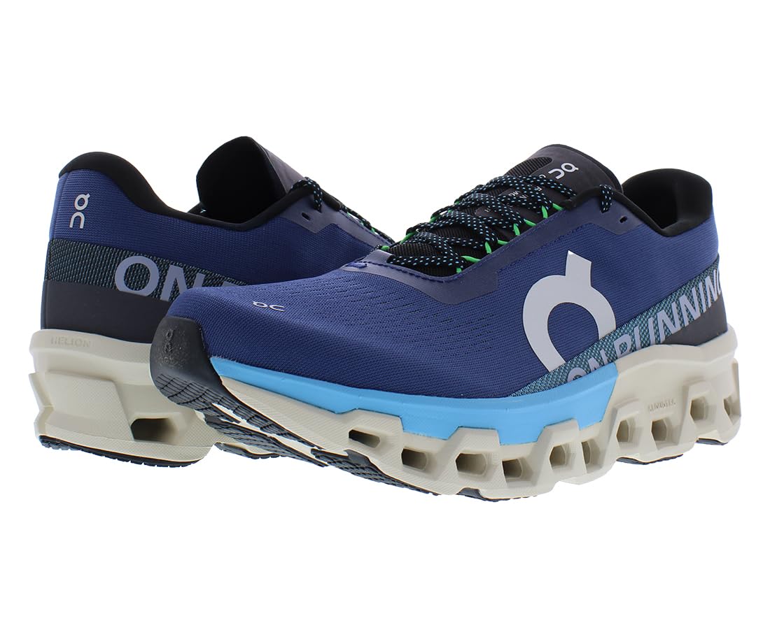 On Cloudmonster 2 Mens Shoes Size 10, Color: Tempest/Horizon-Blue