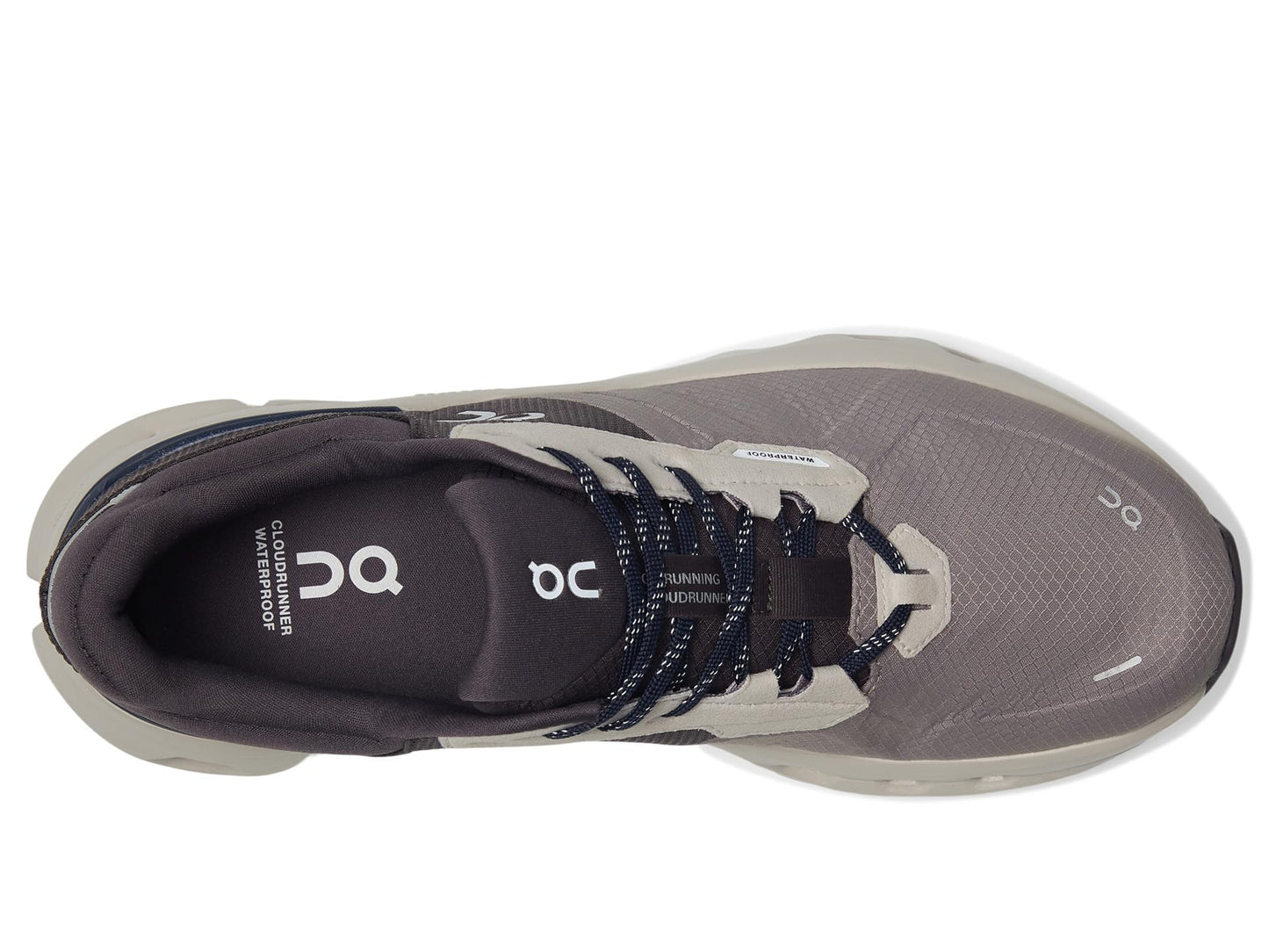 On Mens, Cloudrunner 2 Waterproof Zinc/Midnight 10 Medium