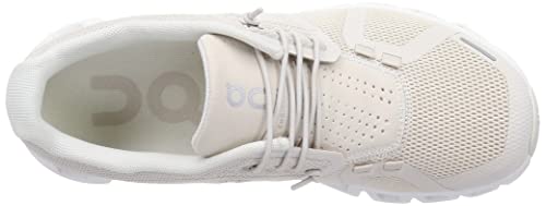 ON Cloud Womens Shoes Pearl White Cloud 5 Sneakers