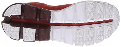 ON Womens Cloudflow Mesh Rust White Trainers