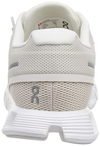 ON Cloud Womens Shoes Pearl White Cloud 5 Sneakers