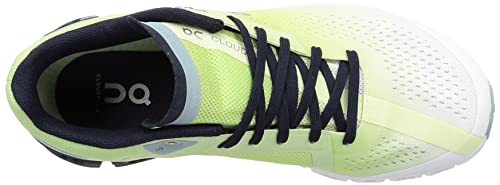 ON Women's Cloudflow Textile Running Shoes, Meadow/White