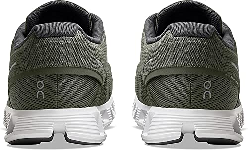 ON Men's Cloud 5, Olive/White, 7 Medium US