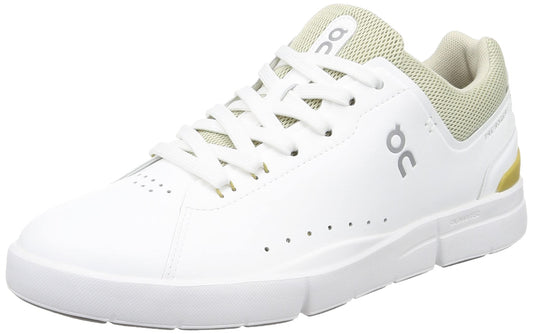 On The Roger Advantage Mens Shoes Size 9, Color: White/Bronze