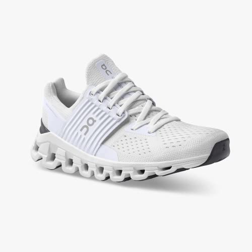 On Men's Cloudswift Sneakers, All White, 10 Medium US