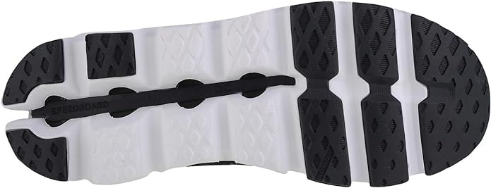 On Men's Cloudswift 3 Sneakers, Black/White, 10 Medium US