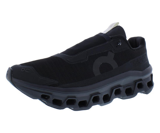 On Cloudmonster Sensa Mens Shoes Size 12, Color: All Black-Black
