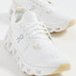 On Women's Cloudswift 4 Sneakers, White/Cream, 10 Medium US
