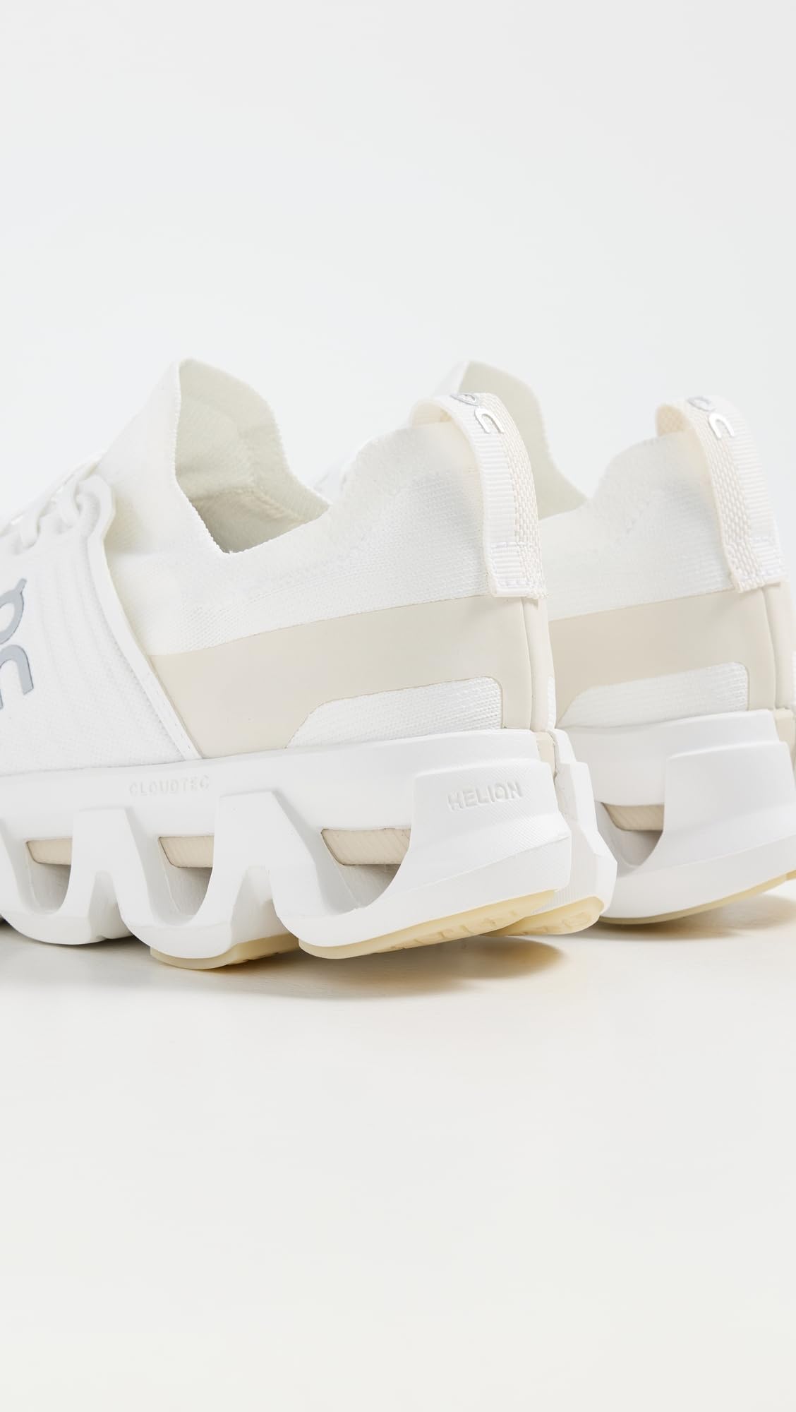 On Women's Cloudswift 4 Sneakers, White/Cream, 10 Medium US