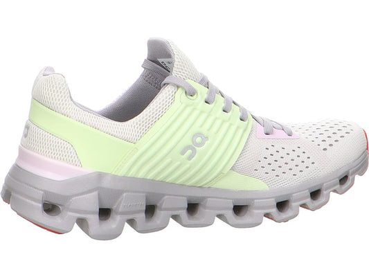 On Women's Cloudswift Sneakers, Ice/Oasis, 9.5