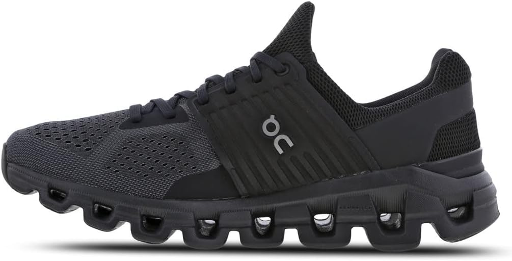 On Women's Cloudswift Sneakers, All Black, 11 Medium US