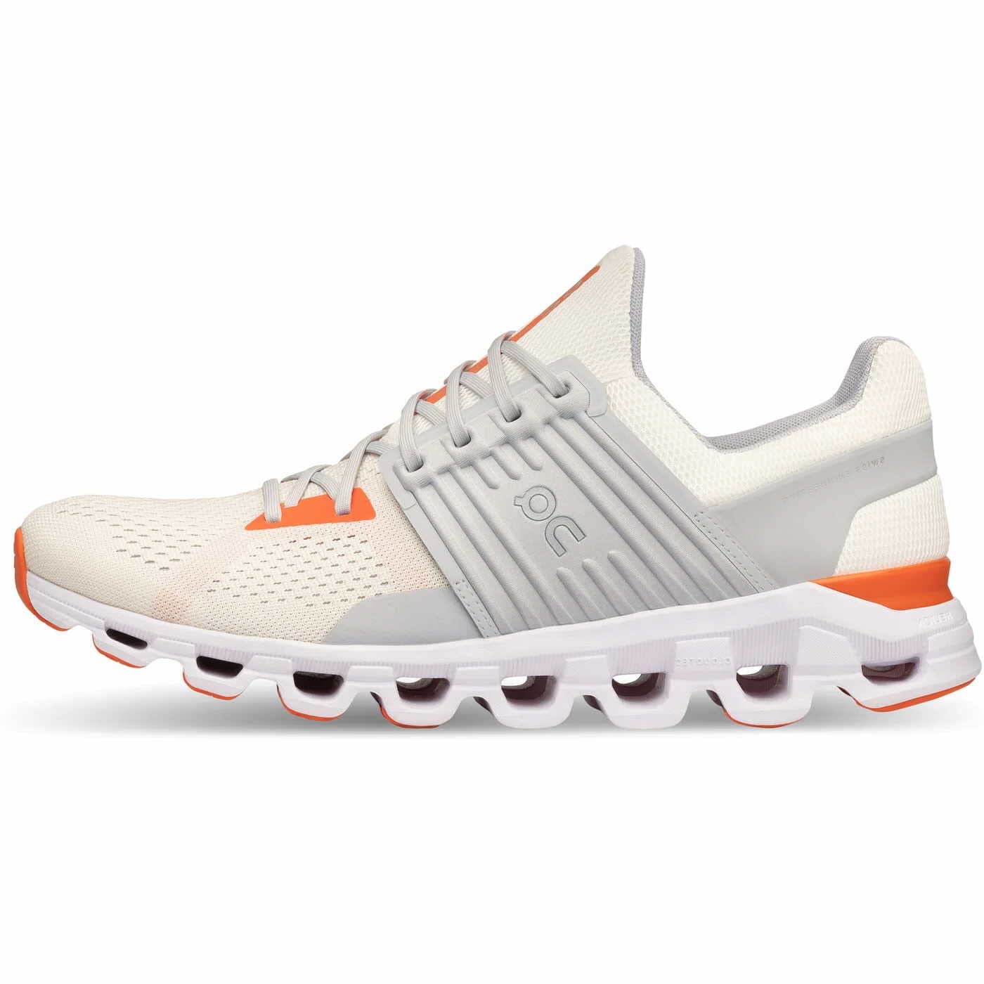 ON Men's Cloudswift Trainers, White Flame, 42 EU