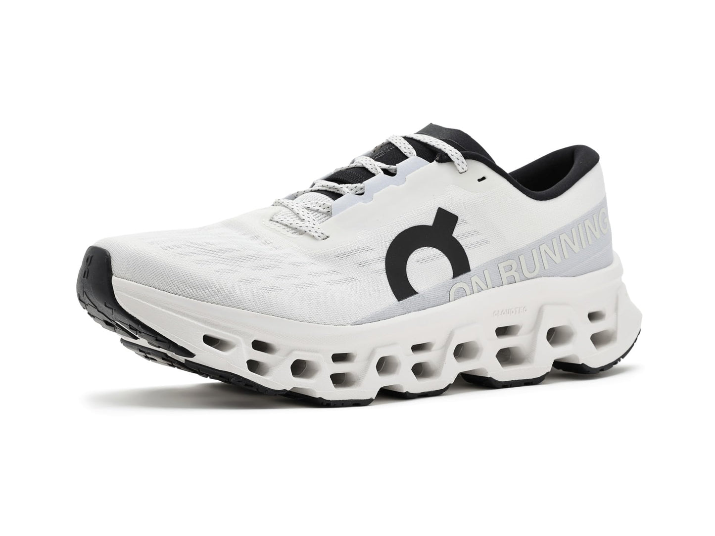 On Men's Cloudmonster 3 Sneaker, White/White, 10.5