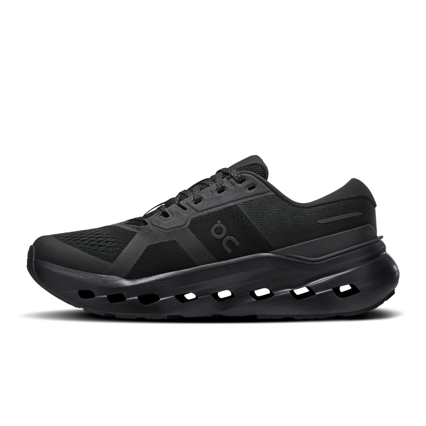 On Mens Cloudrunner 3, Black/Black 10 Medium
