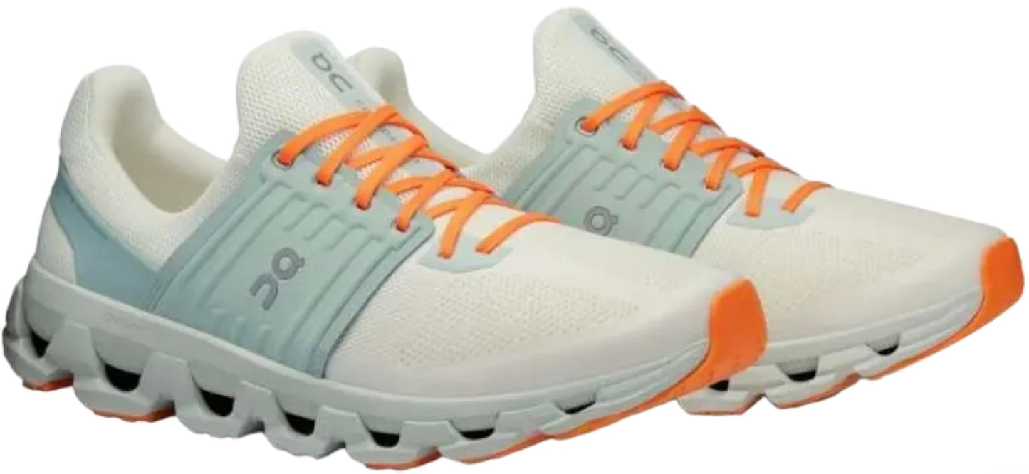 On Men's Cloudswift 3 AD Sneakers, Ivory/Mineral, 8 Medium US