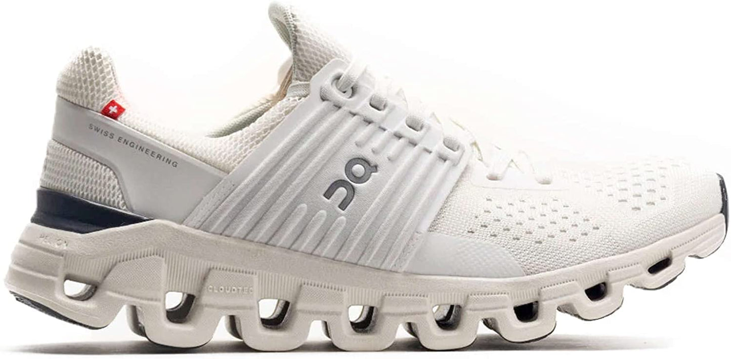 On Men's Cloudswift Sneakers, All White, 10 Medium US