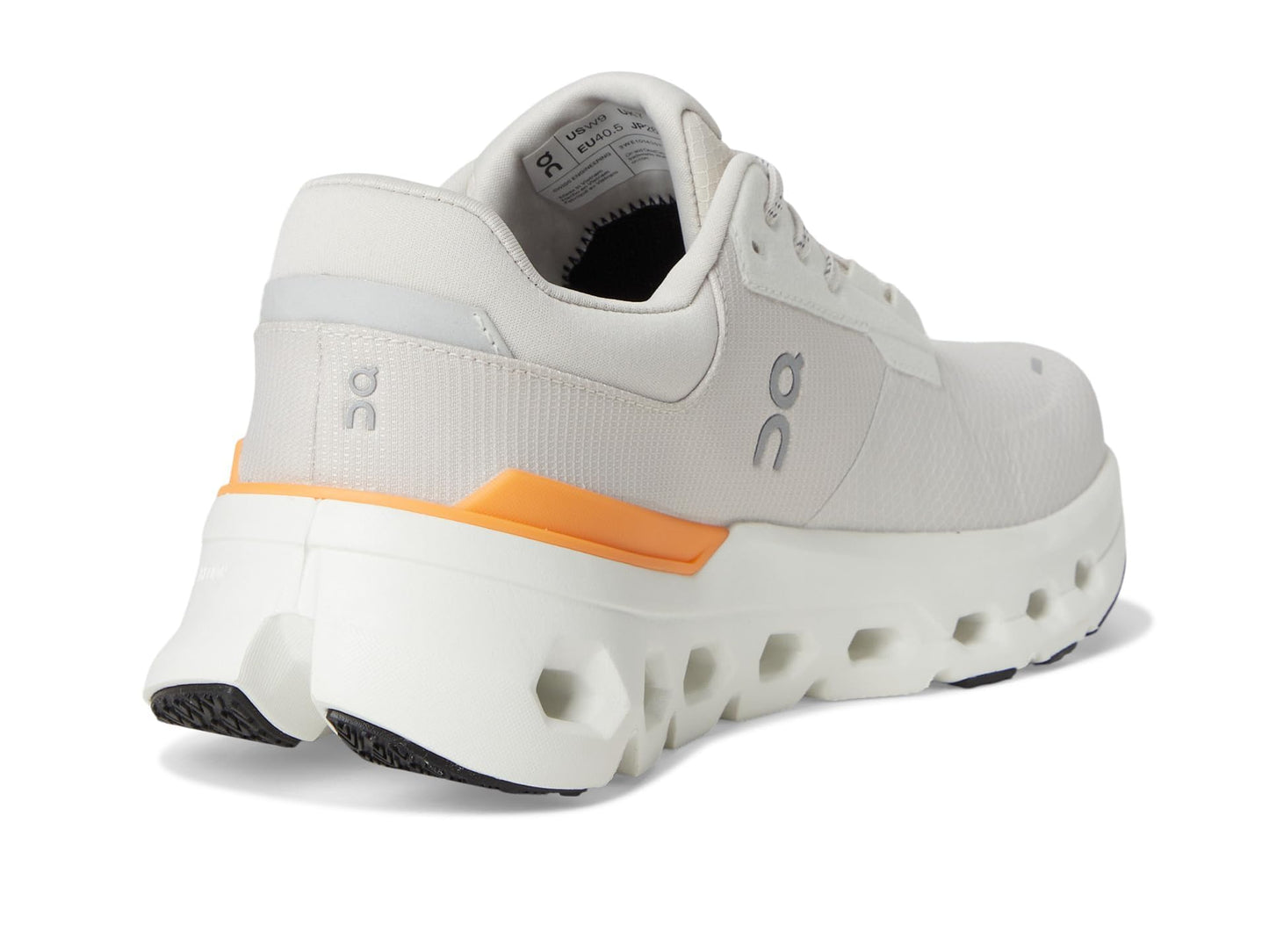 On Womens, Cloudrunner 2 Waterproof Wolf/Tangerine 10 Medium