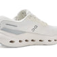 On Mens Cloudrunner 3, White/Glacier 10 Medium