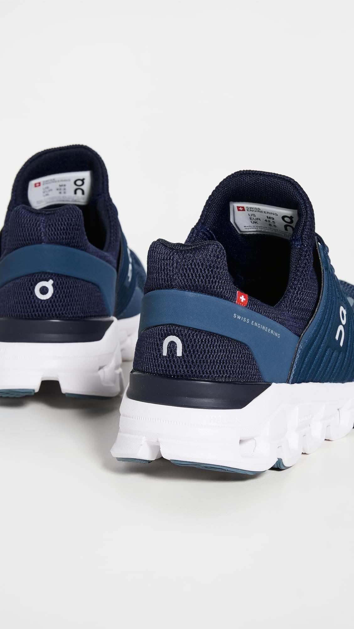 On Men's Cloudswift Sneakers, Denim/Midnight, Blue, 10 Medium US