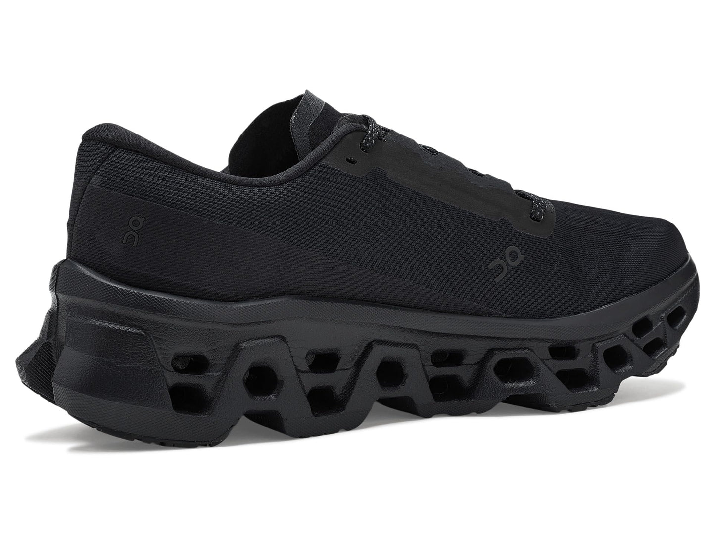 On Mens Cloudmonster 3 Black/Black 12 Wide