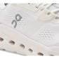 On Mens Cloudrunner 3, White/Glacier 10 Medium