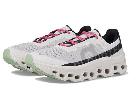 On Mens, Cloudmonster Frost/Black 13 Medium