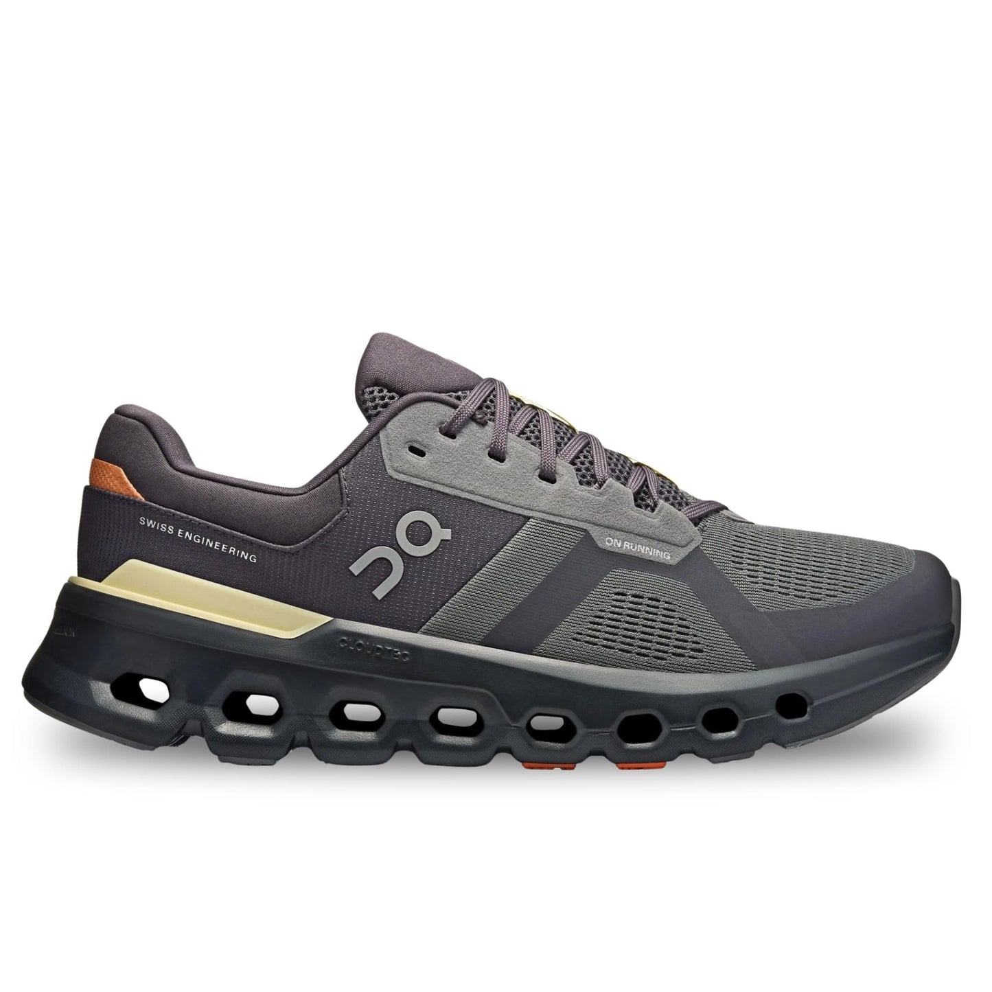 On Mens Cloudrunner 2 Rock/Tangerine 11.5 M