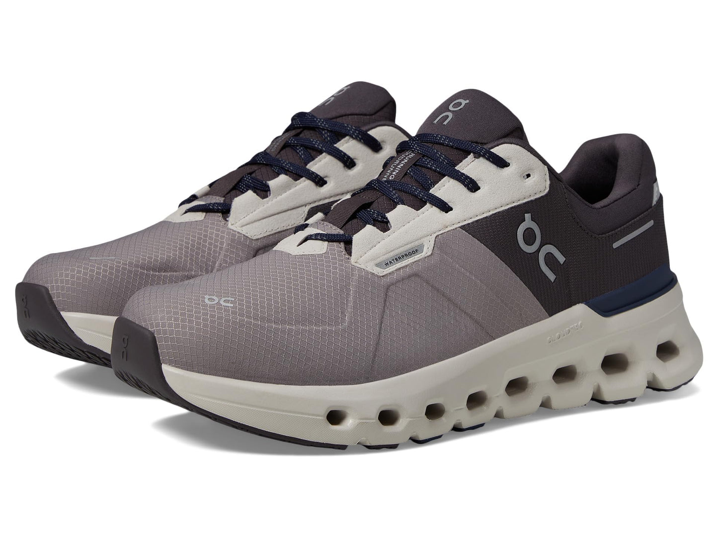 On Mens, Cloudrunner 2 Waterproof Zinc/Midnight 10 Medium