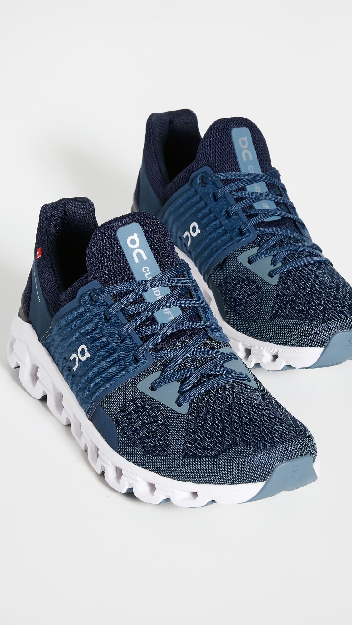 On Men's Cloudswift Sneakers, Denim/Midnight, Blue, 10 Medium US