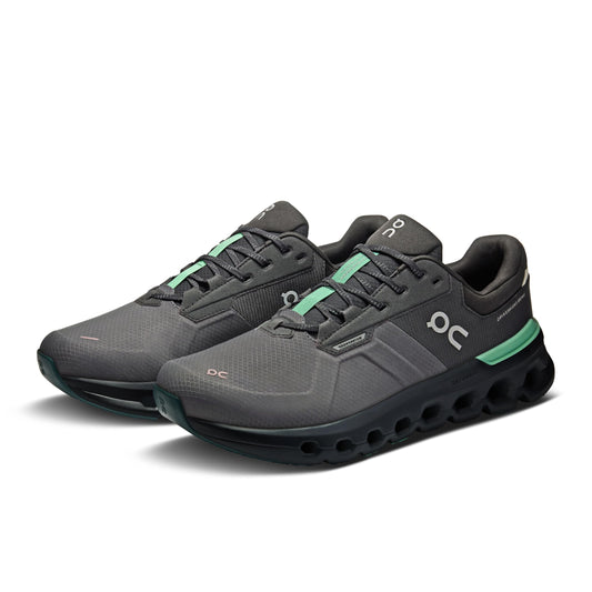 On Mens Cloudrunner 2 Waterproof Eclipse/Rosemary 10 M