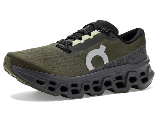 On Men's Cloudmonster 3 Sneaker, Olive/Eclipse, 10.5