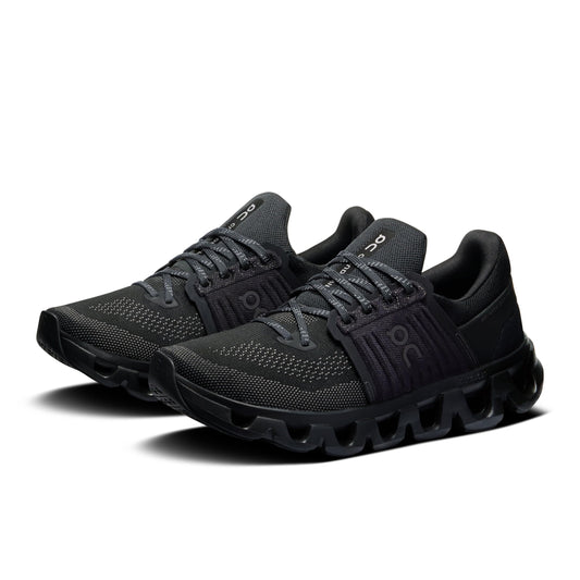 On Women's Cloudswift 4 Ad Black/Rock 9 Medium