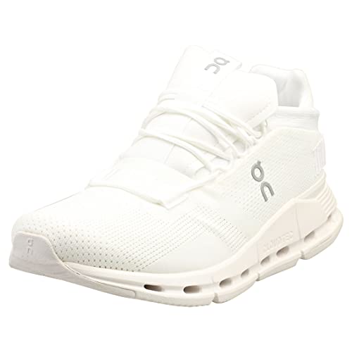 ON Men's Cloudnova Sneakers, All White Training Shoes