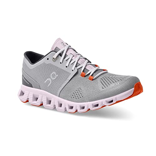 ON Cloud Womens CloudX Running Shoes Alloy Lilly