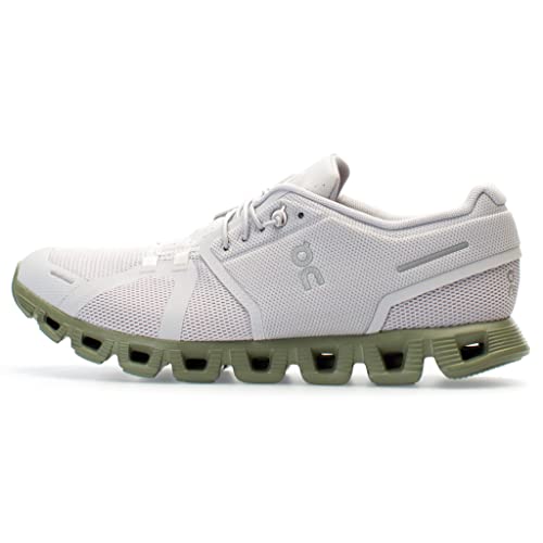 ON Cloud Mens Shoes Glacier/Reseda Cloud 5 Sneakers