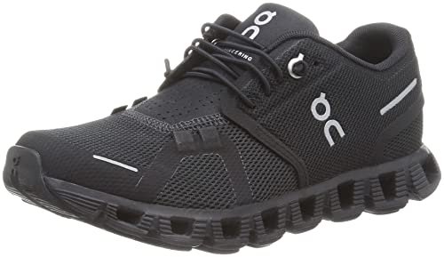 ON Cloud Womens Shoes All Black Cloud 5 Sneakers